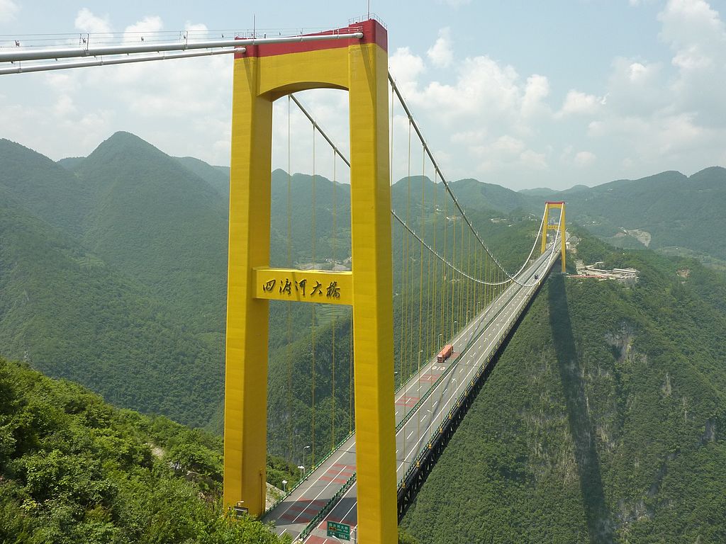 The Highest Bridge in the World: The Si Du River Bridge