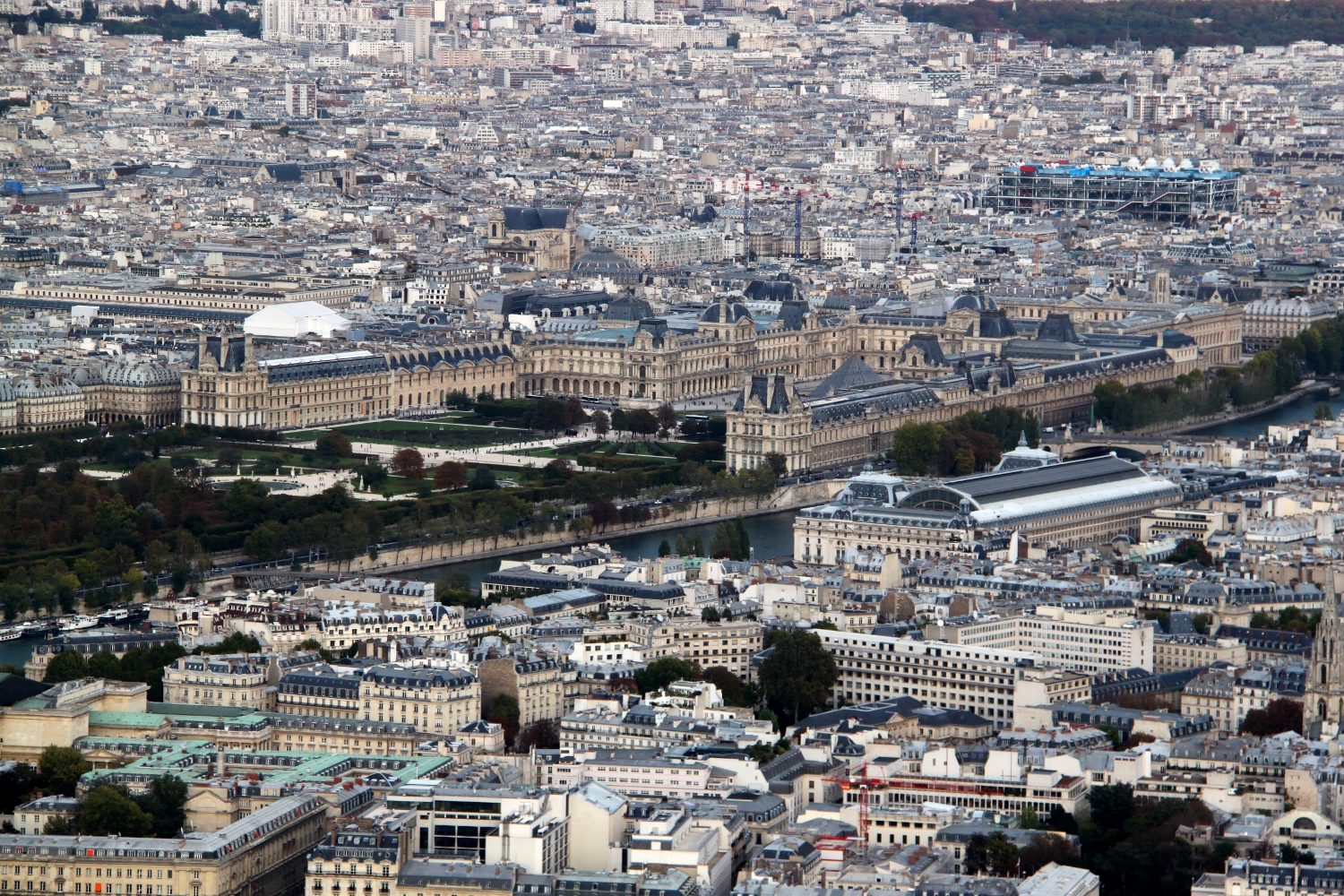 Paris from the Eiffel Tower