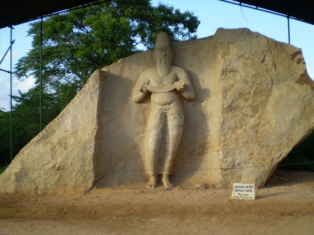Polonnaruwa ruins Parakramabahu statue free photo wikimedia