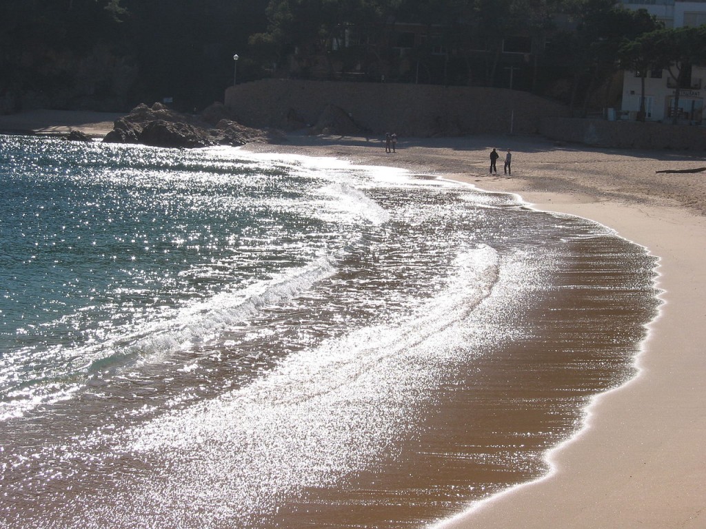 Costa Brava - Tamariu Beach free from wikipedia