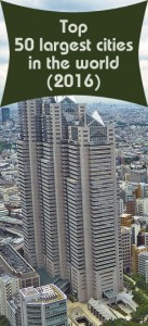 Top 50 largest cities in the world (2016 edition) - Earth's Attractions