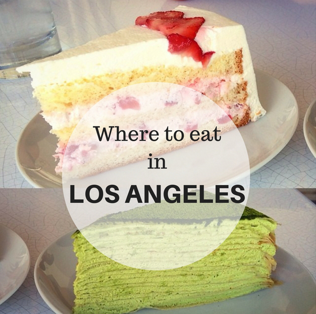 Lady M Cake Boutique - Where to eat in Los Angeles #travel #SUA #LA #guide #LosAngeles #food #eat