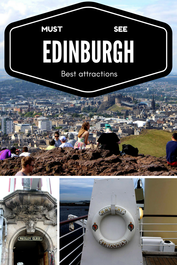 Famous and off the beaten path attractions in Edinburgh, Scotland