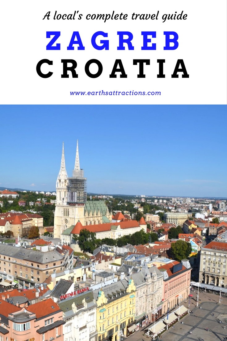 A local's travel guide to Zagreb, Croatia with useful tips for visiting Zagreb, best things to do in Zagreb, and more