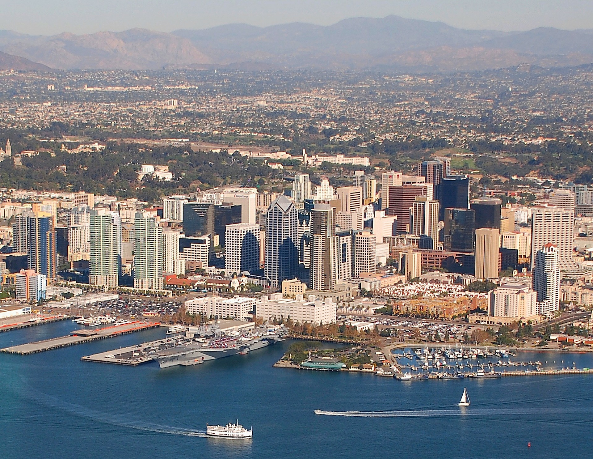 San Diego - aerial view