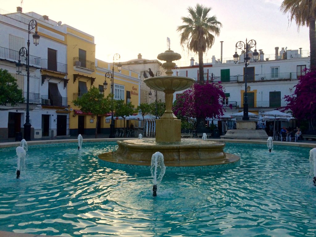 The Plaza de Cabildo – Sanlúcar’s main square