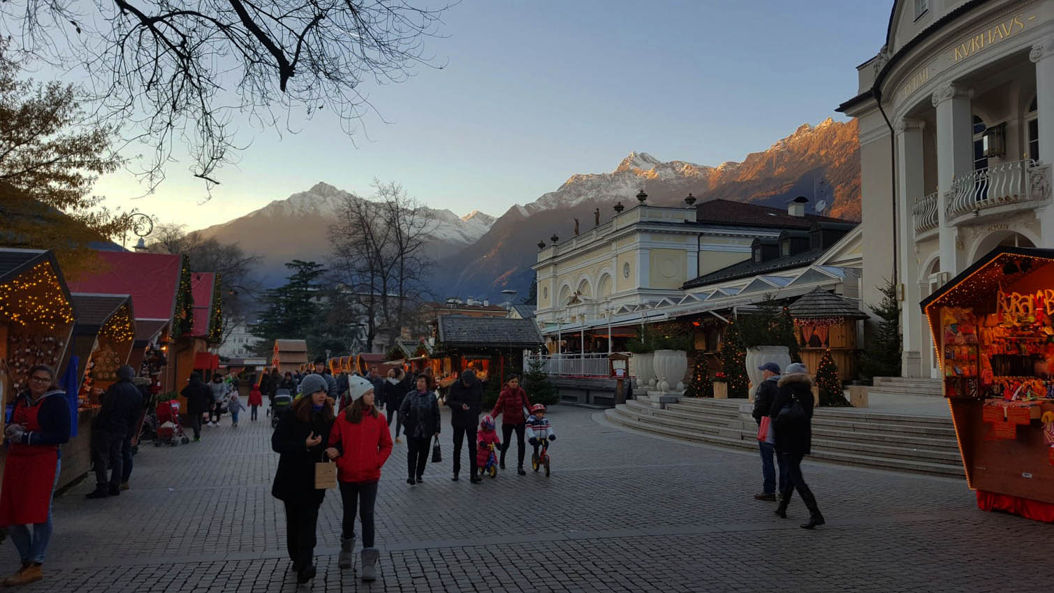 The Merano Christmas Market, Italy is one the lesser known Christmas markets in Europe. Check out this article and discover the best Christmas Markets in Europe. #christmas #christmasholidays #christmastrips #europemarkets #europechristmasmarkets #christmasmarkets 