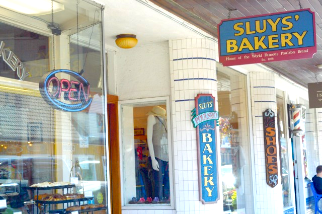 A local's guide to Poulsbo - Close up of Sluys’s Bakery