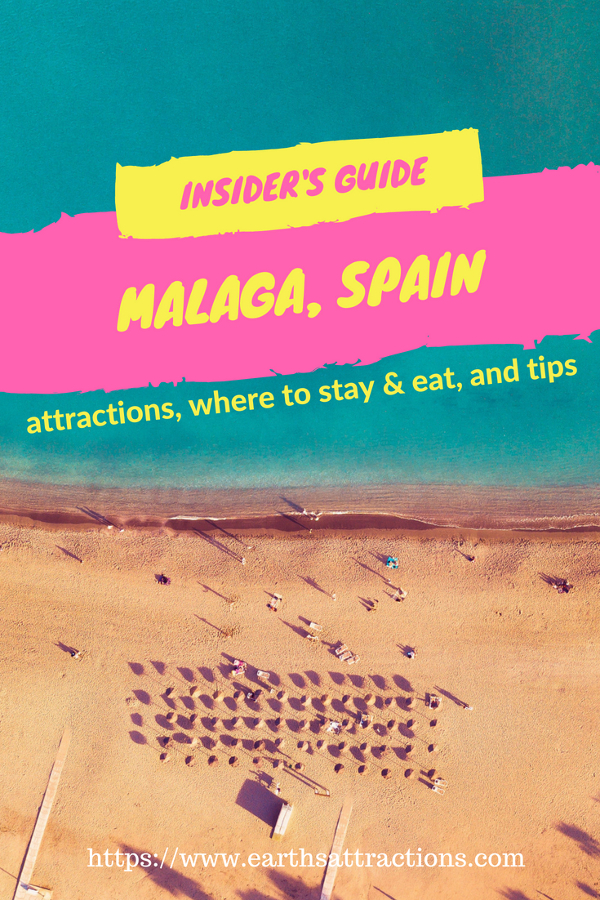 An insider's guide to Malaga, Spain – discover the top things to see, where to eat and where to stay in Malaga and tips from a resident in this ultimate guide to Malaga. Save this pin for later. #tourist #attractions in #Malaga, #Spain #travelguide #travel #Europe