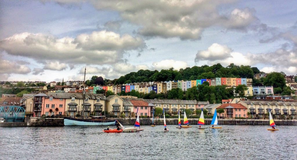 Bristol Harbourside. Read this article to discover the top 10 things to see in Bristol, England, where to eat in Bristol, and where to stay in Bristol. #bristol #england #uk #bristoltraveling #travelbuide #bristolguide