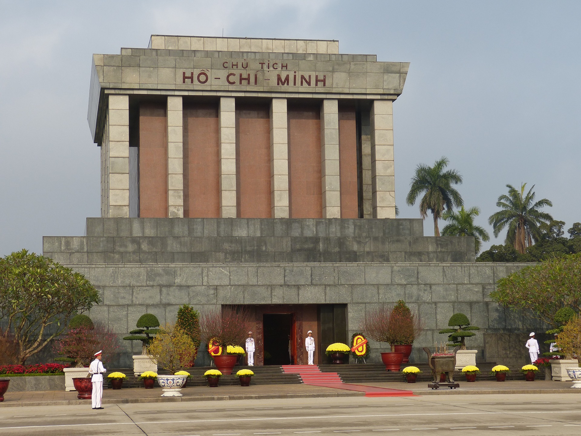 Ho Chi Minh's Mausoleum, Hanoi, Vietnam. Read this article and use it as your guide to Hà Nôi, Vietnam by an insider as it includes the best things to do in Hanoi, Vietnam, where to eat in Hanoi, where to stay in Hanoi, and Hanoi tips. #hanoi #vietnam #hanoitravel #hanoitips #hanoitraveling #hanoiguide #asiatravel #hanoifood #hanoiattractions