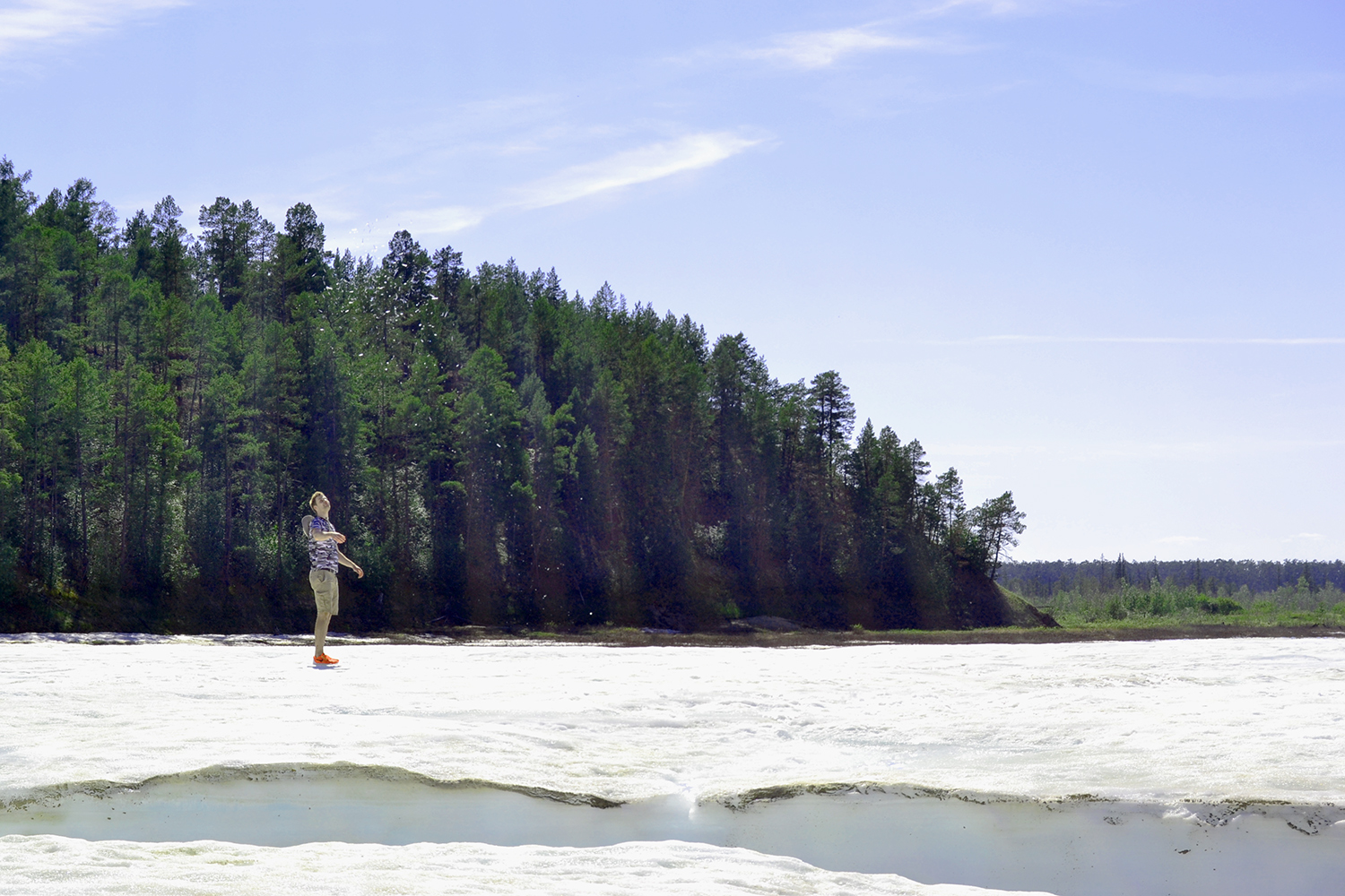 The 'never melting' Bulus ice glacier in summer - Siberia, Russia. Read this article and discover the top Yakutsk attractions, off the beaten path things to do in Yakutsk, and practical Yakutsk tips. Yakutsk - the coldest city on earth. #yakutsk #Yakutsktravel #Siberia #Yakutskrussiatravel #Yakutsktips #Yakutskguide #Yakutsktravelguide #Yakutsktravel