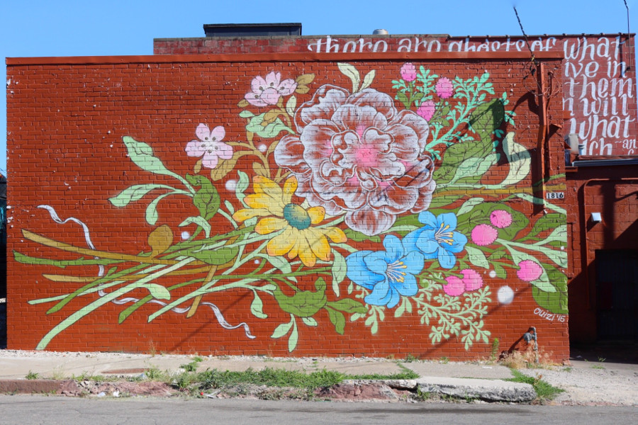 Street art murals found at Eastern Market in Detroit, USA. Read the article and discover the best Detroit activities from a local. #detroit #detroitguide #detroittravelling #detroitattractions #usa 