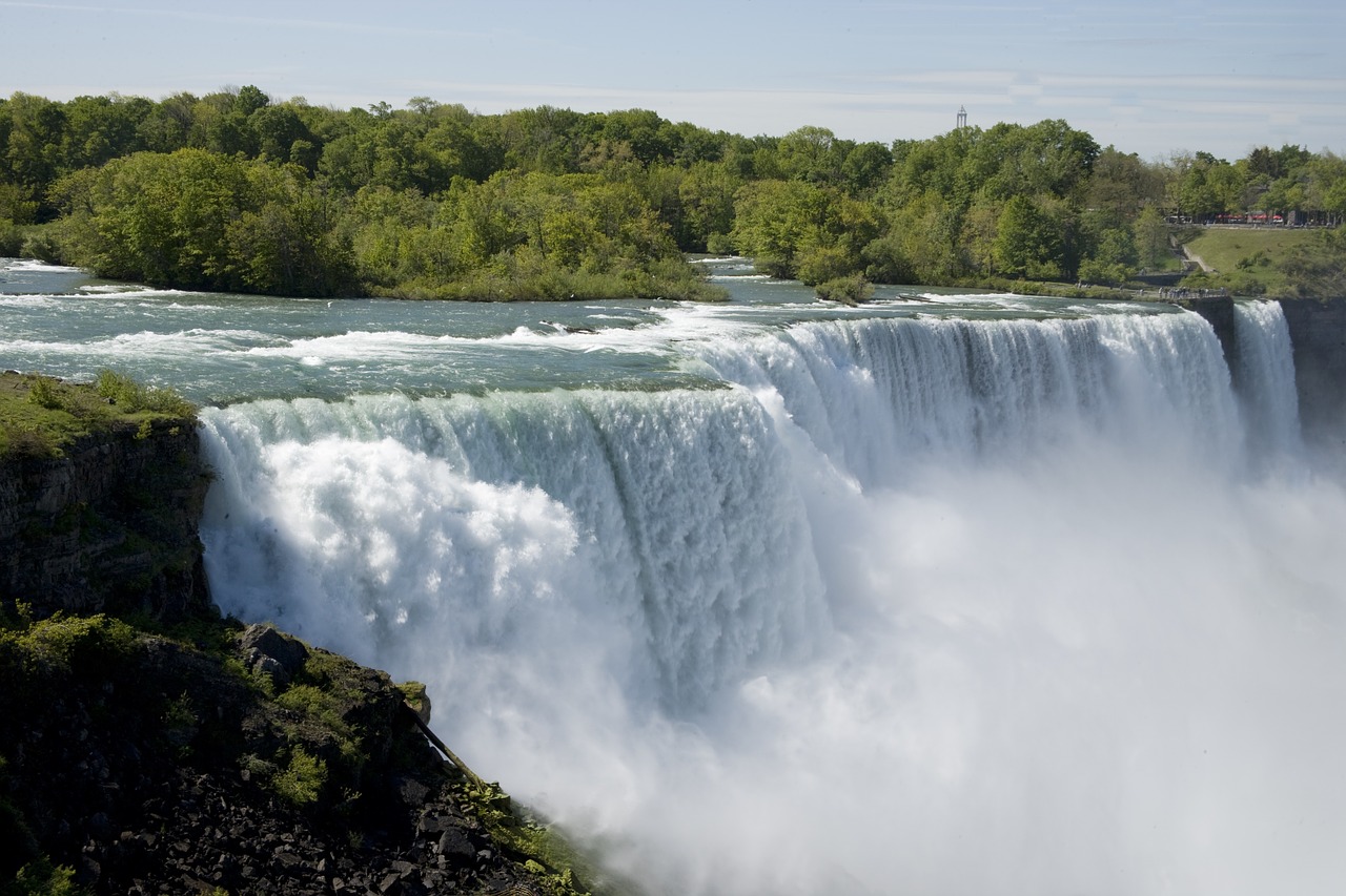 Niagara Falls in New York - one of the top honeymoon destinations in the US 