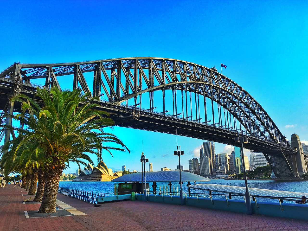 Sydney Harbour Bridge - one of the Sydney points of interest you must visit. Read this article and learn the top things to do in Sydney and usedul tips for visiting Sydney from a local. #sydney #sydneytrip #sydneyattractions #sydneyaustralia #australiatravel #sydneytravel 