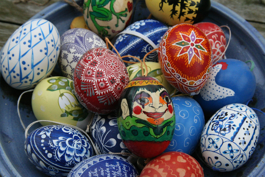 Berlin - decorated Easter eggs. Discover the top destinations for Easter in Europe and Easter markets from this article. #travel #europe #easter