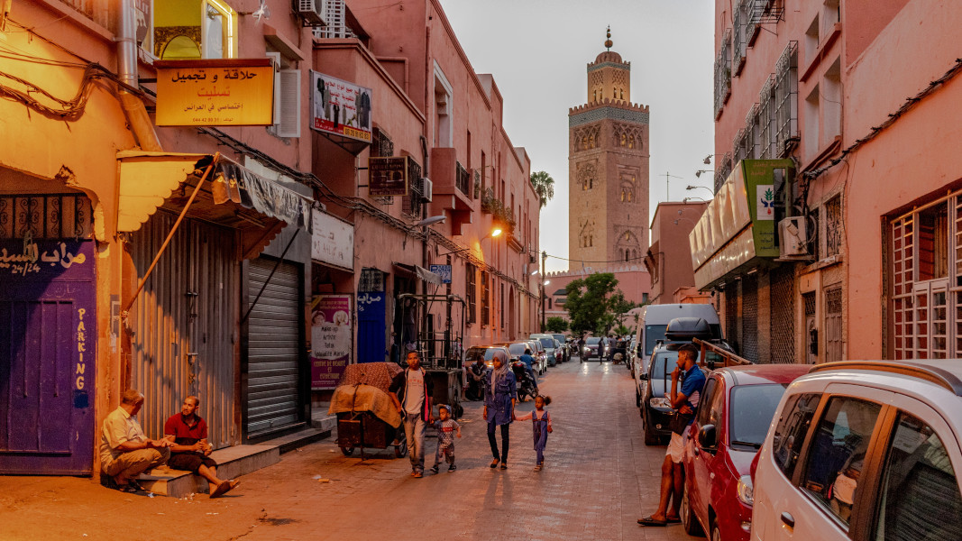 Koutoubia Mosque, Marrakech, Morocco - use this Marrakech travel guide to discover the top tourist attractions in Marrakech