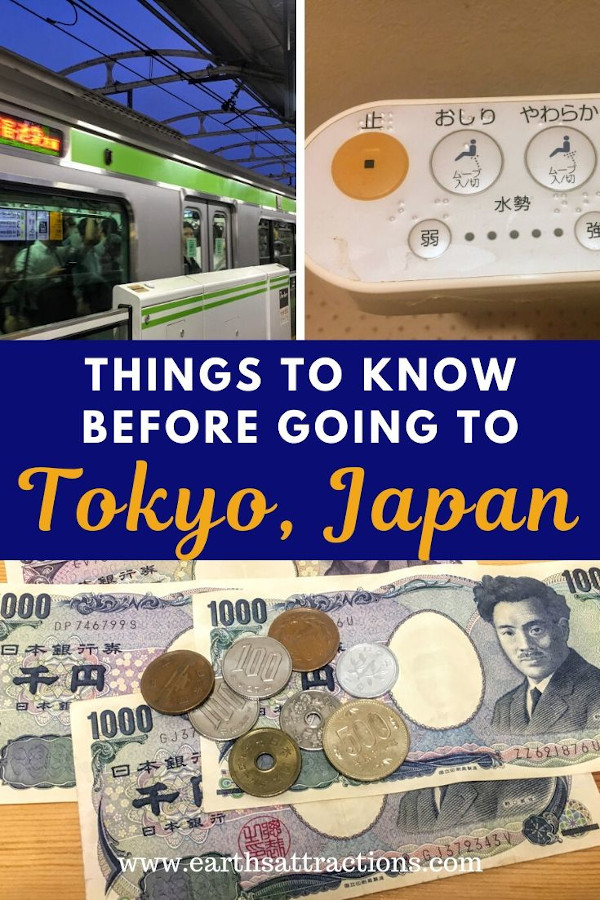 Incredibly useful things to know before visiting Tokyo, Japan. Discover what you need to know about Tokyo and the Japanese culture so that you won't be shocked. If you are visiting Japan soon, you need to read this article with things to know before going to Tokyo. These are the best Tokyo tips you'll need and the most interesting Tokyo facts to know. #tokyo #japan #asia #tokyotips #traveltips #earthsattractions