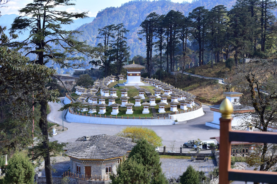 Dochula Pass - Bhutan. Things you need to know before traveling to Bhutan #bhutan #asia #travel