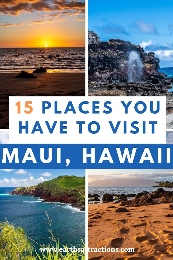 The best places to visit in Maui, Hawaii, USA! Add these amazing Maui things to do on your Maui bucket list! Discover what to do in Maui now - read this Maui travel blog! #maui #mauihawaii #mauithingstodo #usa #usatravel #traveldestinations #thingstodo #earthsattractions