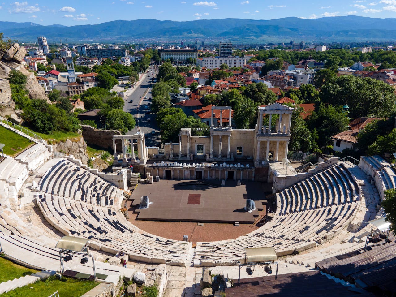 Best things to do in Plovdiv - ancient Roman Theatre