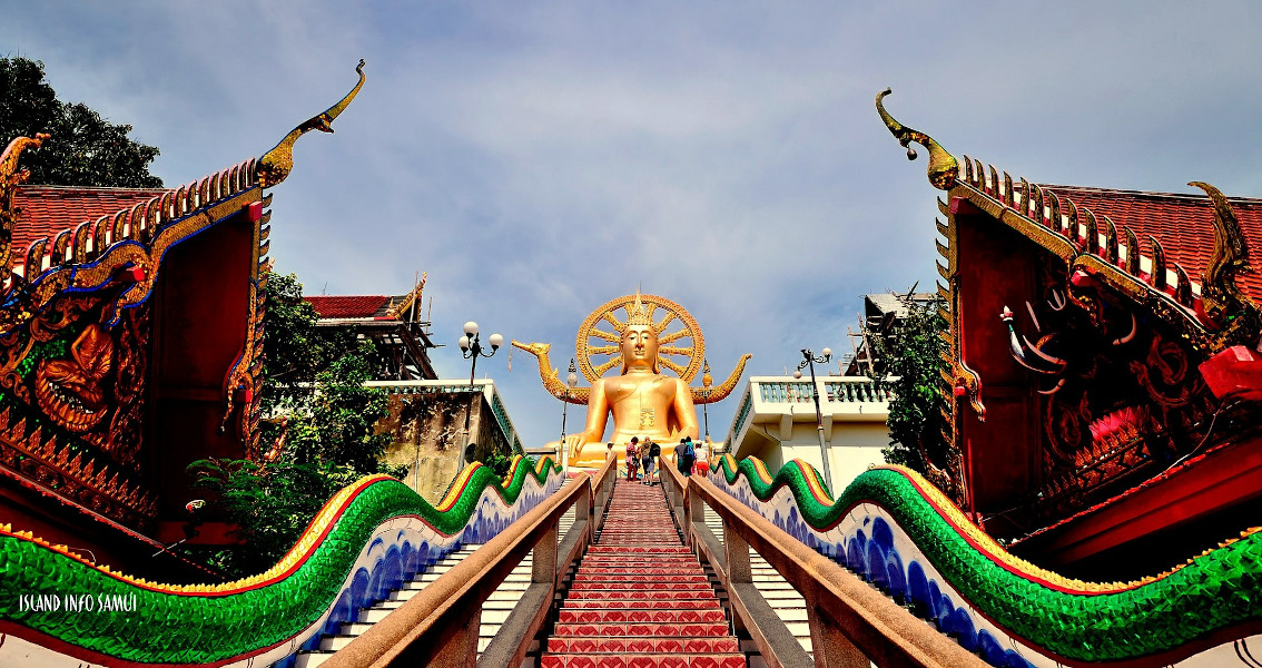 Koh Samui, Thailand - Big Buddha. Cool places to visit in Thailand, Asia and things to know before a trip to Thailand. #thailand #asia #travel