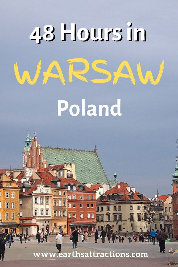 How to spend 48 hours in Warsaw, Poland - the best 2-day Warsaw itinerary with the best places to visit in Warsaw #warsaw#poland #travel #europe #traveleurope