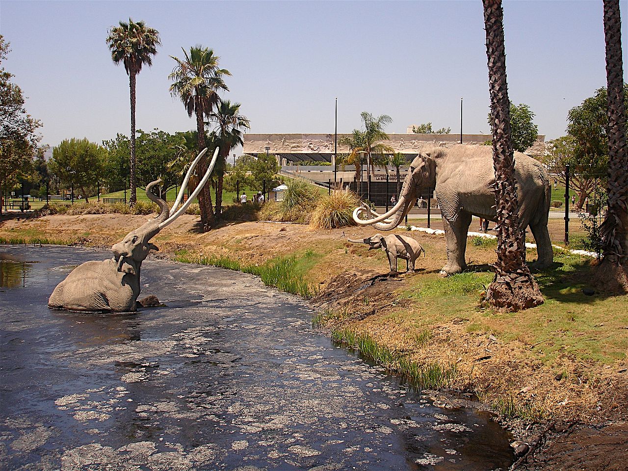La Brea Tar Pits, Los Angeles, USA. Discover the top natural attractions near Los Angeles, USA