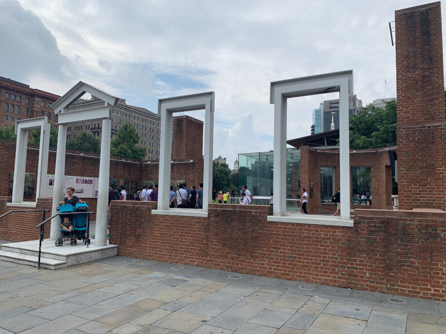President’s House Memorial, Philadelphia. What to see in Philadelphia, USA