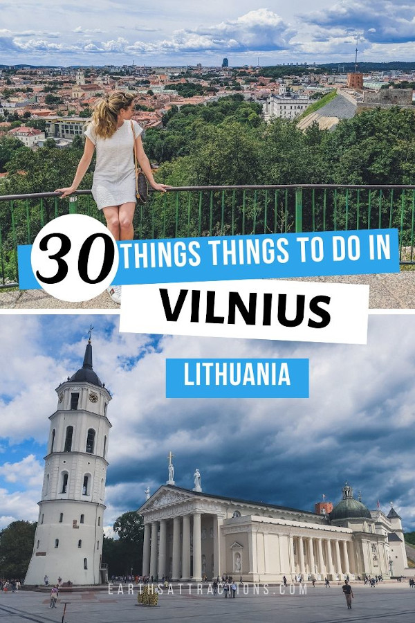 30 Amazing things to do in Vilnius, Lithuania. Discover the best Vilnius attractions to include on your trip to Vilnius, Lithuania! #vilnius #lithuania #travel #travelguide #travelitinerary #europe