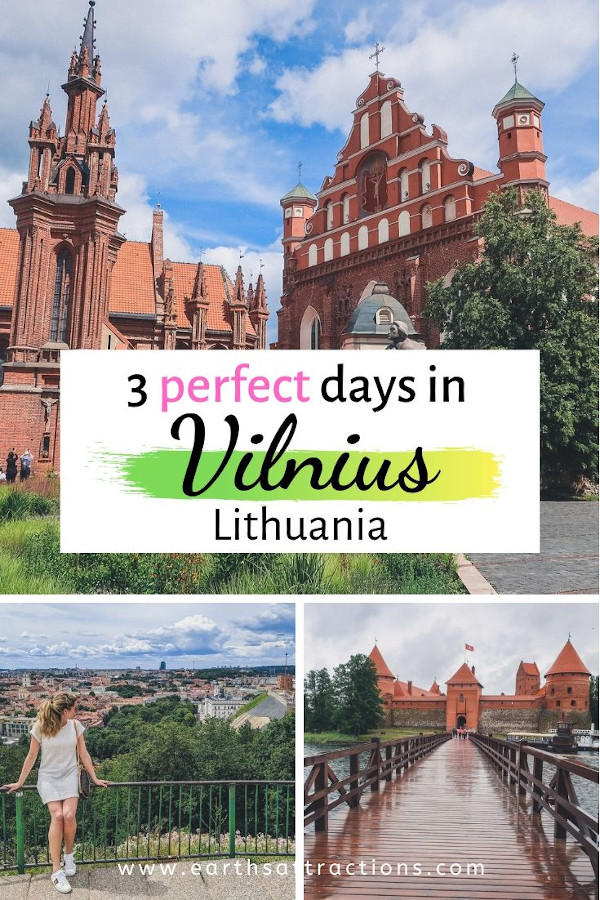 3 days in Vilnius: discover what to do with 3 days in Vilnius: where to eat in Vilnius, where to stay, and the best places to visit in Vilnius, Lithuania. #vilnius #lithuania #travel #travelguide #travelitinerary #europe