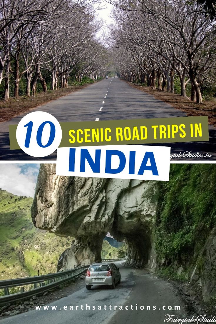 top 5 road trips in india