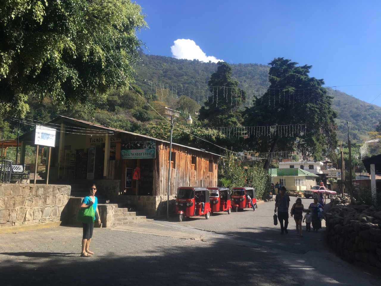 San Marcos la Laguna is one of the best places to visit in Lake Atitlan during your 7-day itinerary for Lake Atitlan