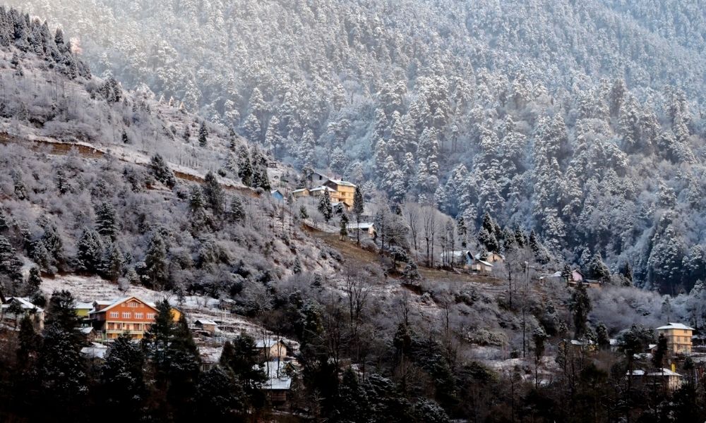 A beautiful morning in Lachung as part of a 10-day Sikkim itinerary