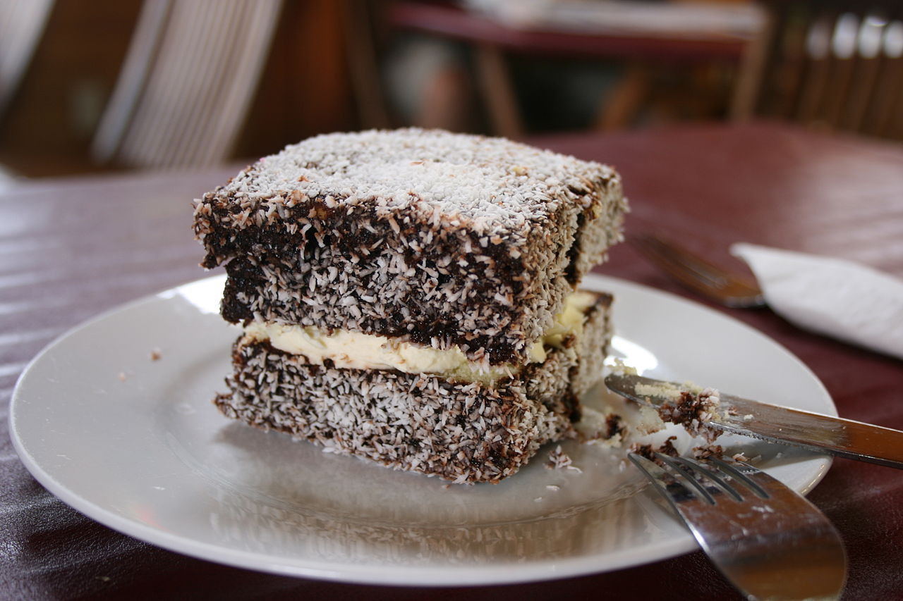 Lamingtons are one of the popular Australian dishes - you'll find them served with tea. These are the best Australian foods