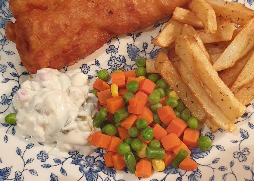 Beer-battered fish and chips recipe: Classic British food