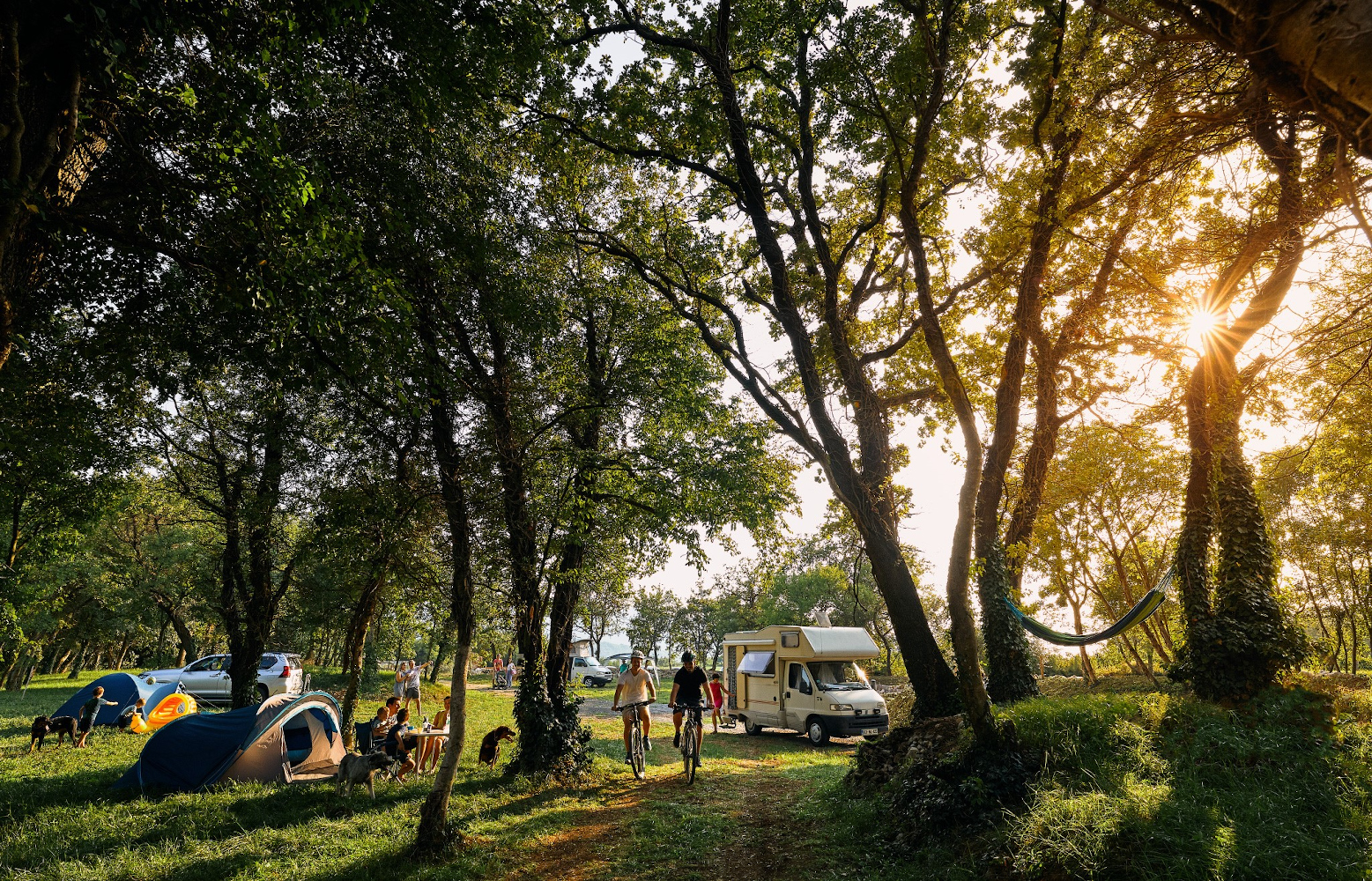 Camp David is one of the best camping spots in Slovenia