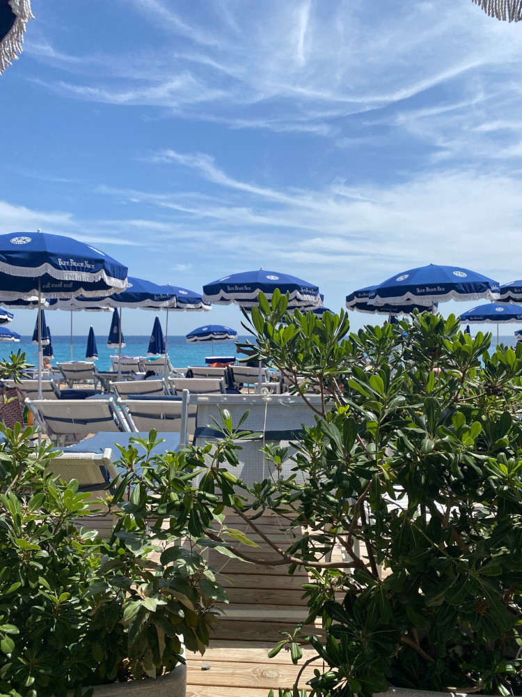 Nice, Blue Beach, photo credit: Kelly Koeppel