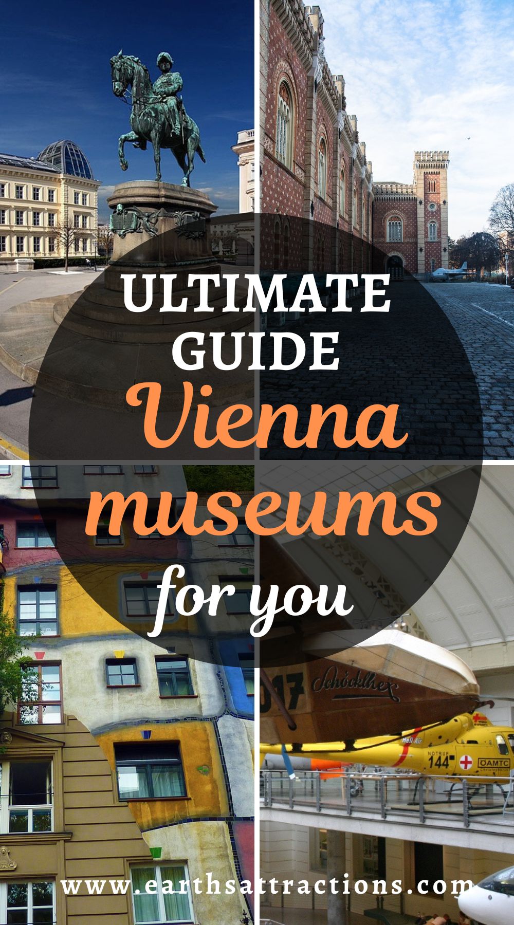 The ultimate guide to the best museums to visit in Vienna. These are also some of the best places to visit in Vienna and things to do in Vienna, Austria #vienna #austria #europe #viennatravel #viennamuseums #europetravel #traveldestination #history #art #culture #fun #music