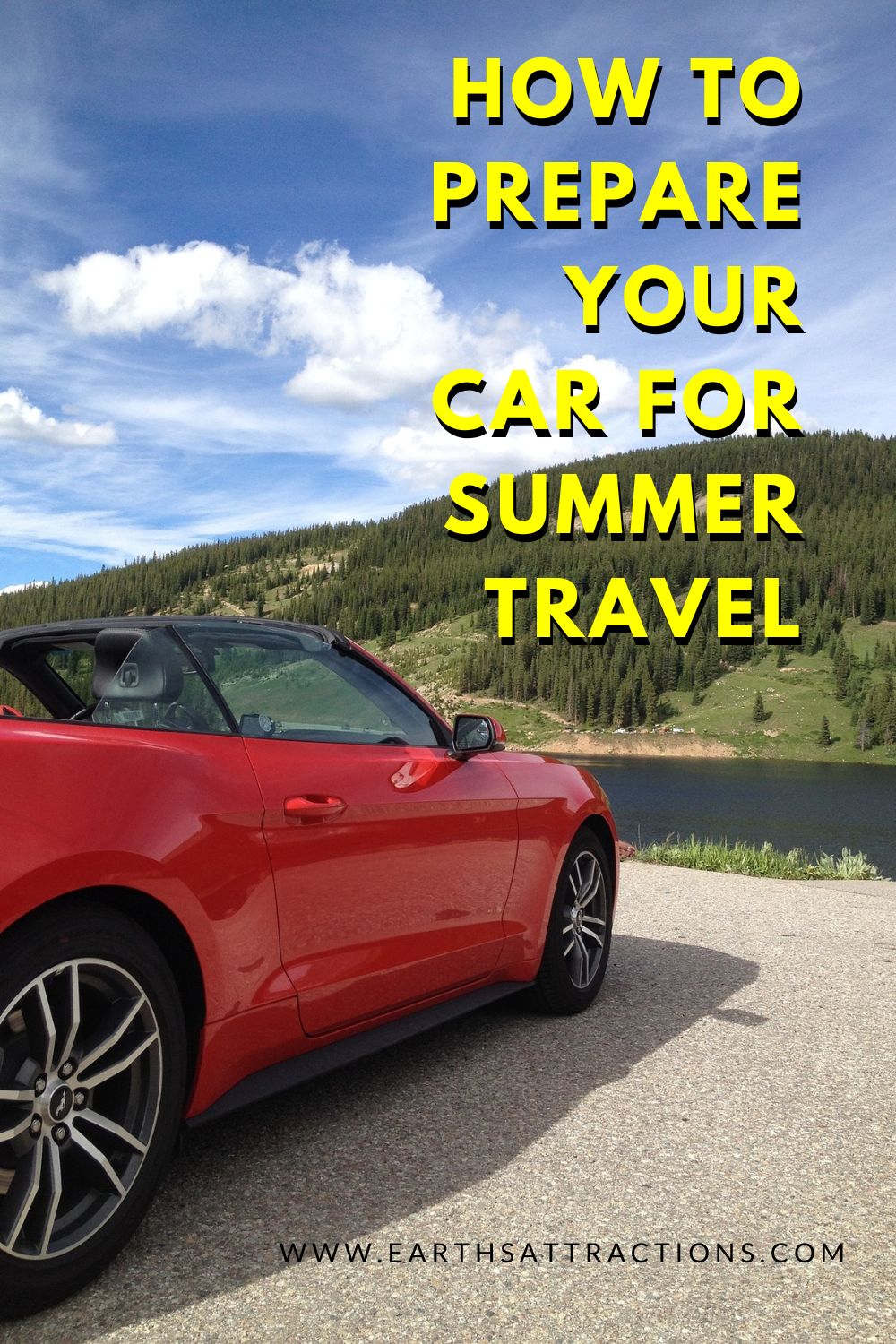 How to prepare your car for summer travel. Discover the car maintenance guide for summer trips. How to get ready for a summer roadtrip #summertravel #cartrips #auto #cartips #cartraveltips #summerroadtrip #roadtrip #roadtrippreparation