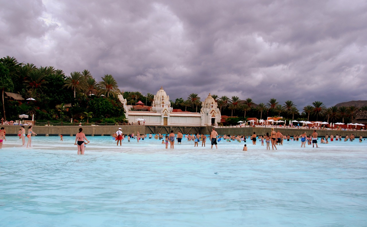 Siam Park, Tenerife, Spain is one of the top water parks in Europe