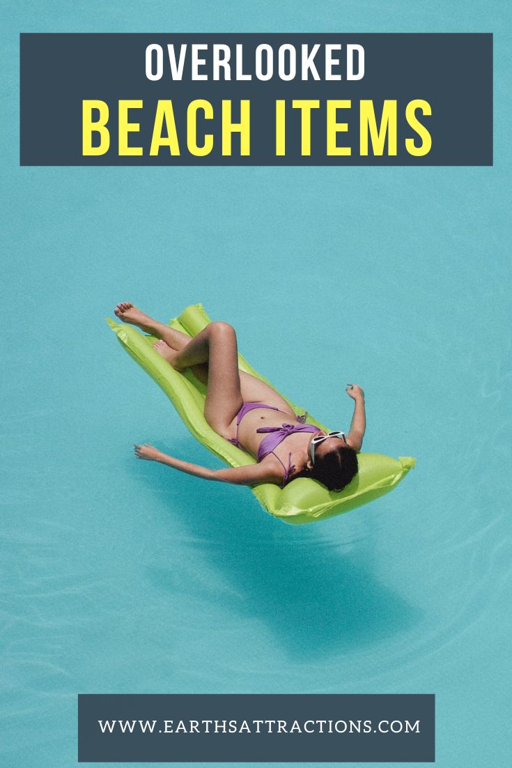 Overlooked beach items you need! Discover the top things you need at the beach that will surprise you #beach #beachbag #beachitems #beachbagessentials #beachpackinglist #summer