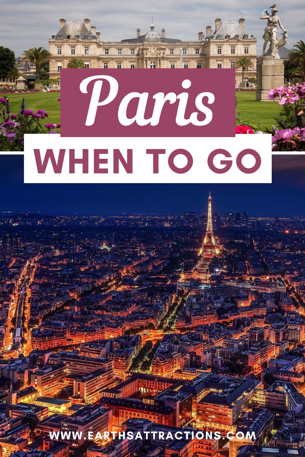 When to go to Paris. Discover the best months to visit Paris, France. This comprehensive article presents you the best time of year to visit Paris - for different preferences and budgets. #besttimetovisitparis #besttimeofyeartovisitparis #parisfrance #france #paristravel #europetravel #paristips