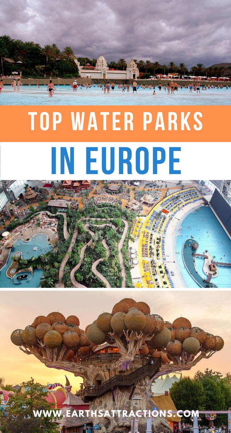 Discover the best European water parks. From many countries, these are the top water parks in Europe - which is your favourite? Great waterparks in Europe for family fun to include on your itinerary #waterparks #europewaterpark #bestwaterparks #topwaterparks #europe