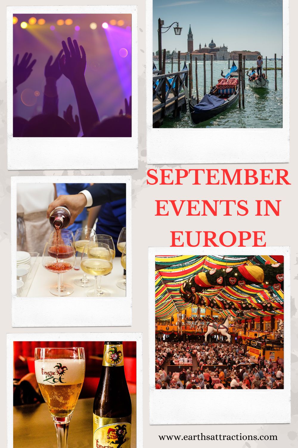 September events in Europe - discover the top European festivals in September! These are the unmissable events and festivals in Europe in September. #winefestivals #beerfestivals #europe #september #europeseptember #septemberevents #septemberfestivals