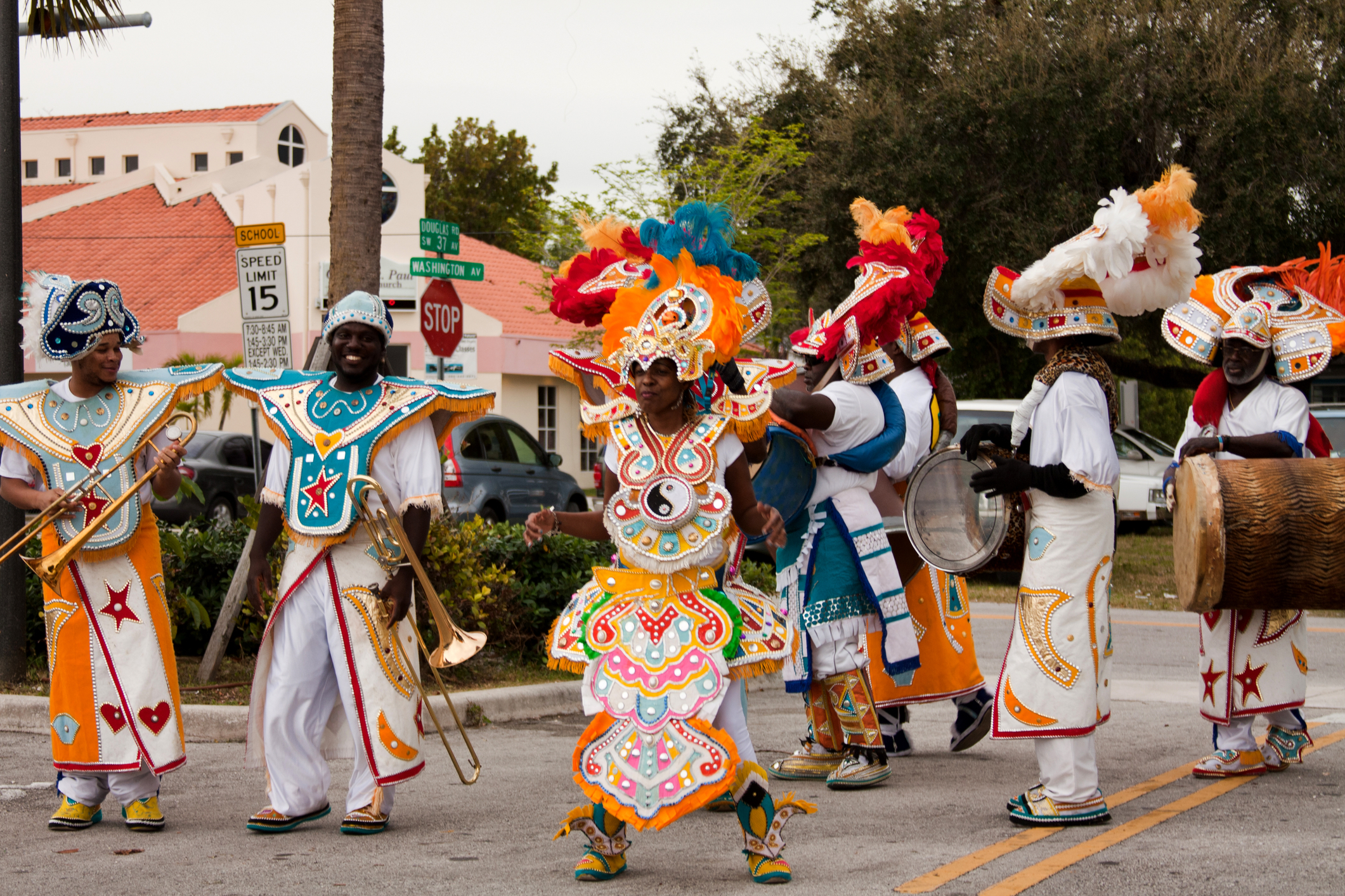 Caribbean Christmas Junkanoo Parade is one of the Unconventional Christmas Celebrations: Quirky Christmas Traditions