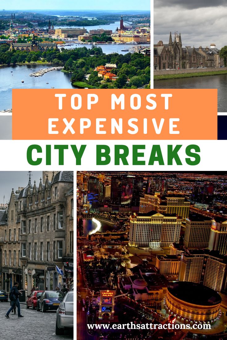 Most Expensive City Breaks - discover the top 10 least affordable city break destinations in the world #cheap #cheaptravel #cheapestcitybreaks #citybreak #citybreaks #europe #northamerica 