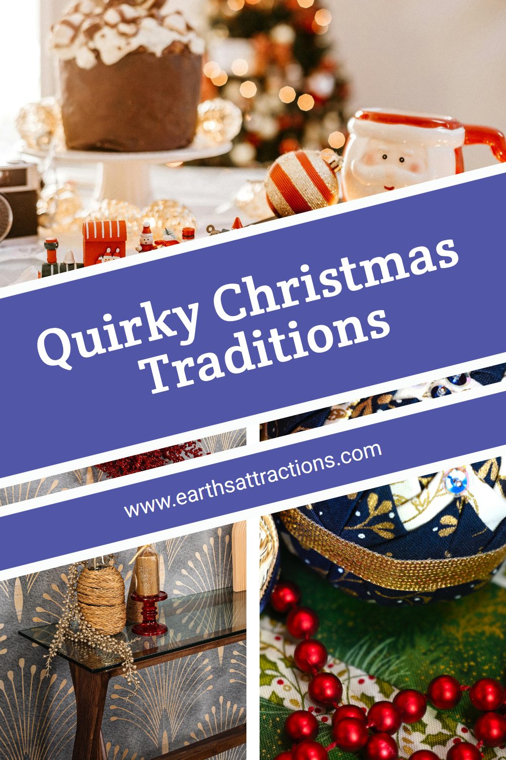 Quirky Christmas traditions around the globe. Discover these unique Christmas Celebrations. Read this article to see unusual Christmas traditions :) #christmas #christmastraditions #christmascelebrations #christmascustoms #quirkychristmas #usa #europe #japan #holidays #winterholidays 