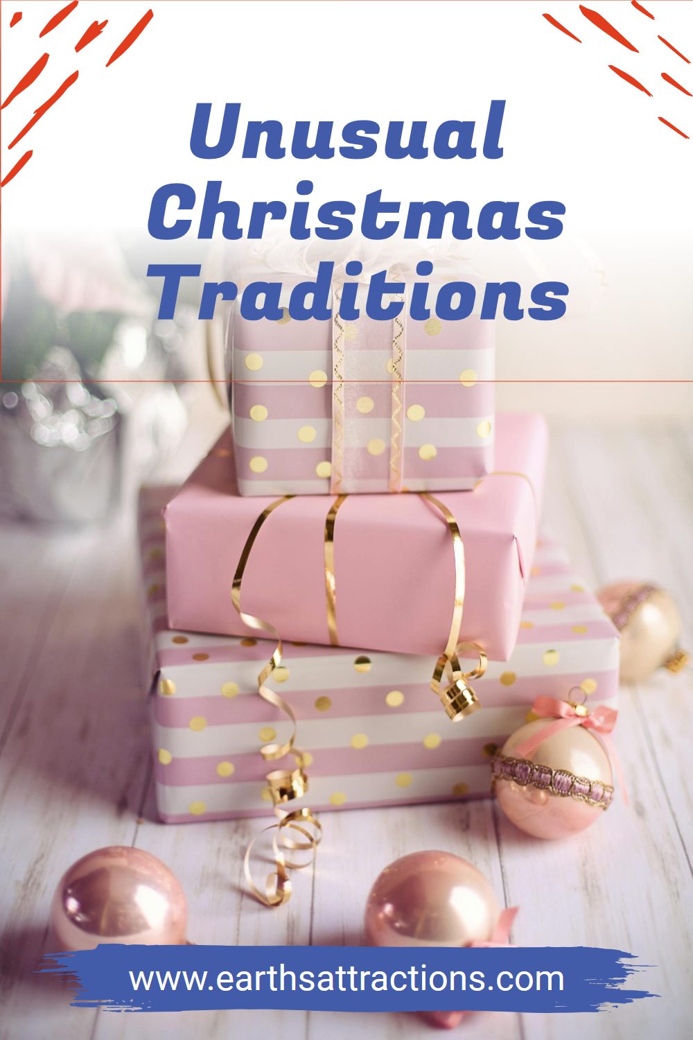Surprising Christmas celebrations worldwide. Read this article to see 11 unique Christmas traditions across continents. Fact-checked information! #christmas #christmastraditions #christmascelebrations #christmascustoms #quirkychristmas #usa #europe #japan #holidays #winterholidays 