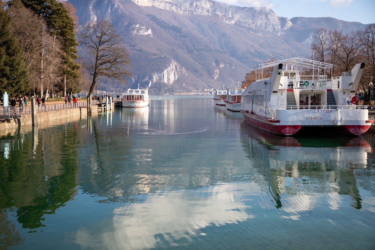 Annecy, France is one of the top cities in Europe to visit in January
